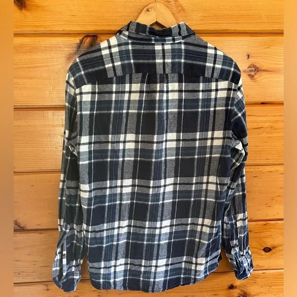 J.CREW MEN'S Slim Fit Plaid Flannel Shirt M - Picture 6 of 6